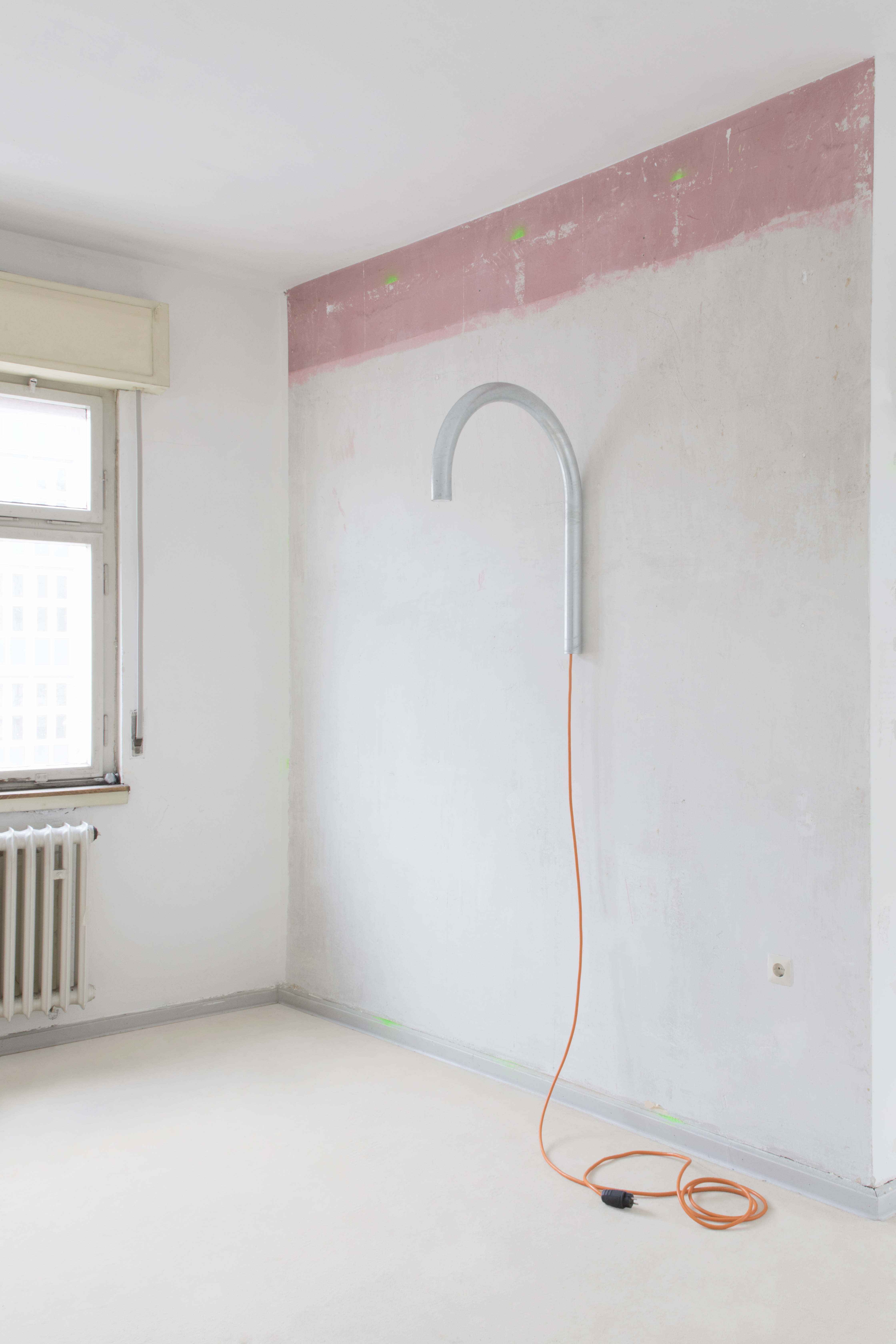 Anne-Sophie Oberkrome & Lisa Ertel, *EN 10255*, hot-dip galvanized version, 80×60cm