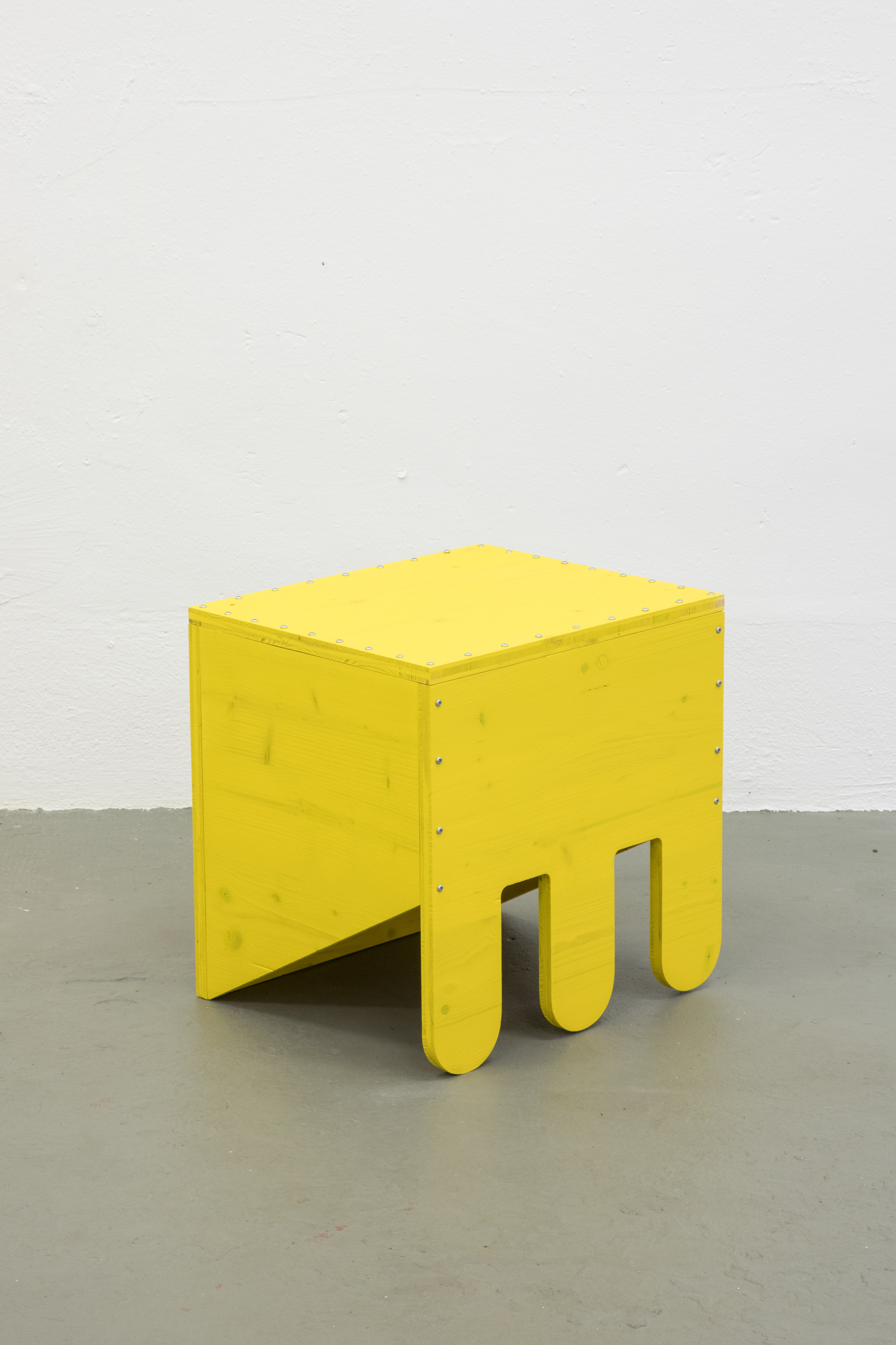 Phil Zumbruch, *Dipper Shovel*, painted wood