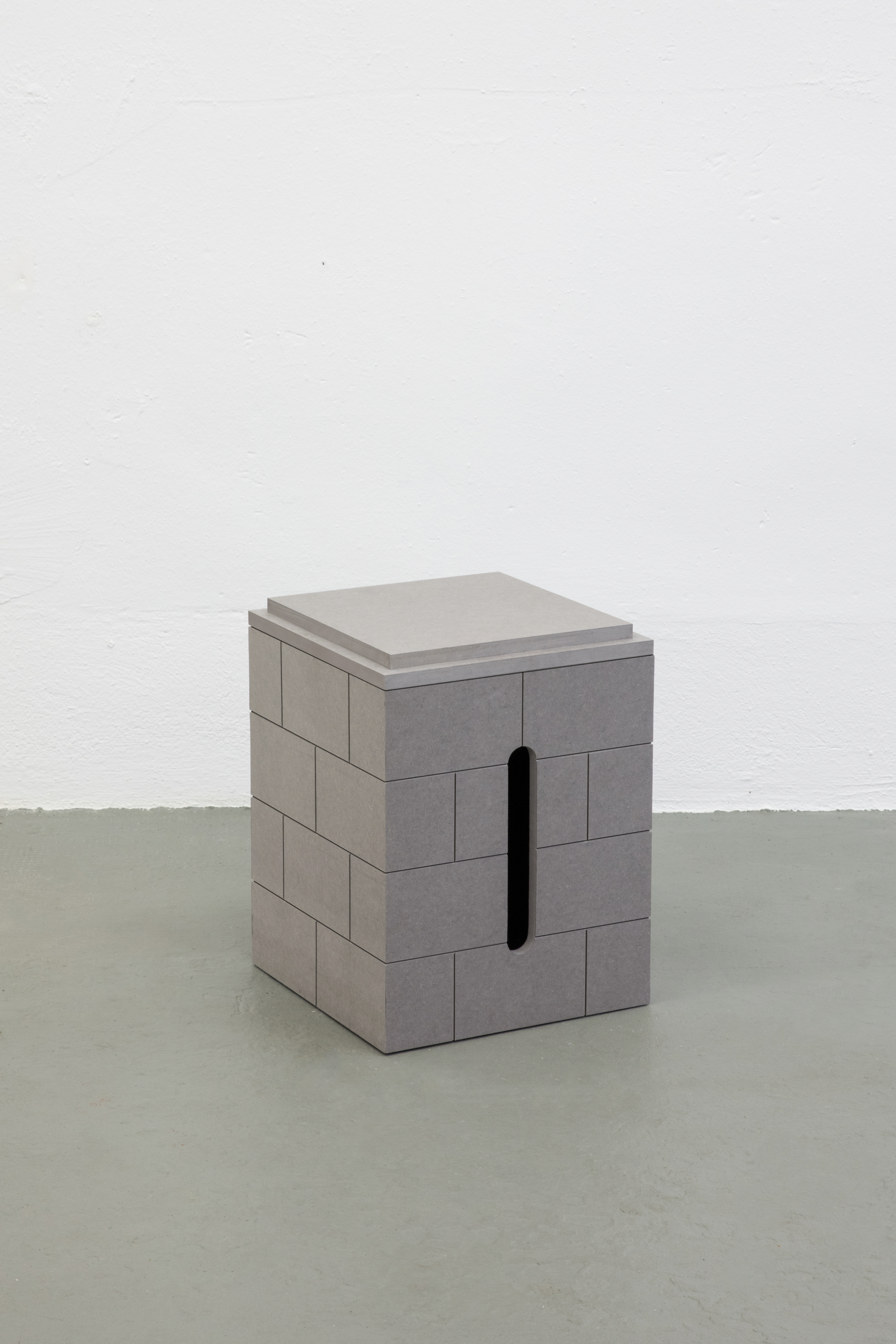 Lisa Ertel, *Jaa-Nee*, milled MDF