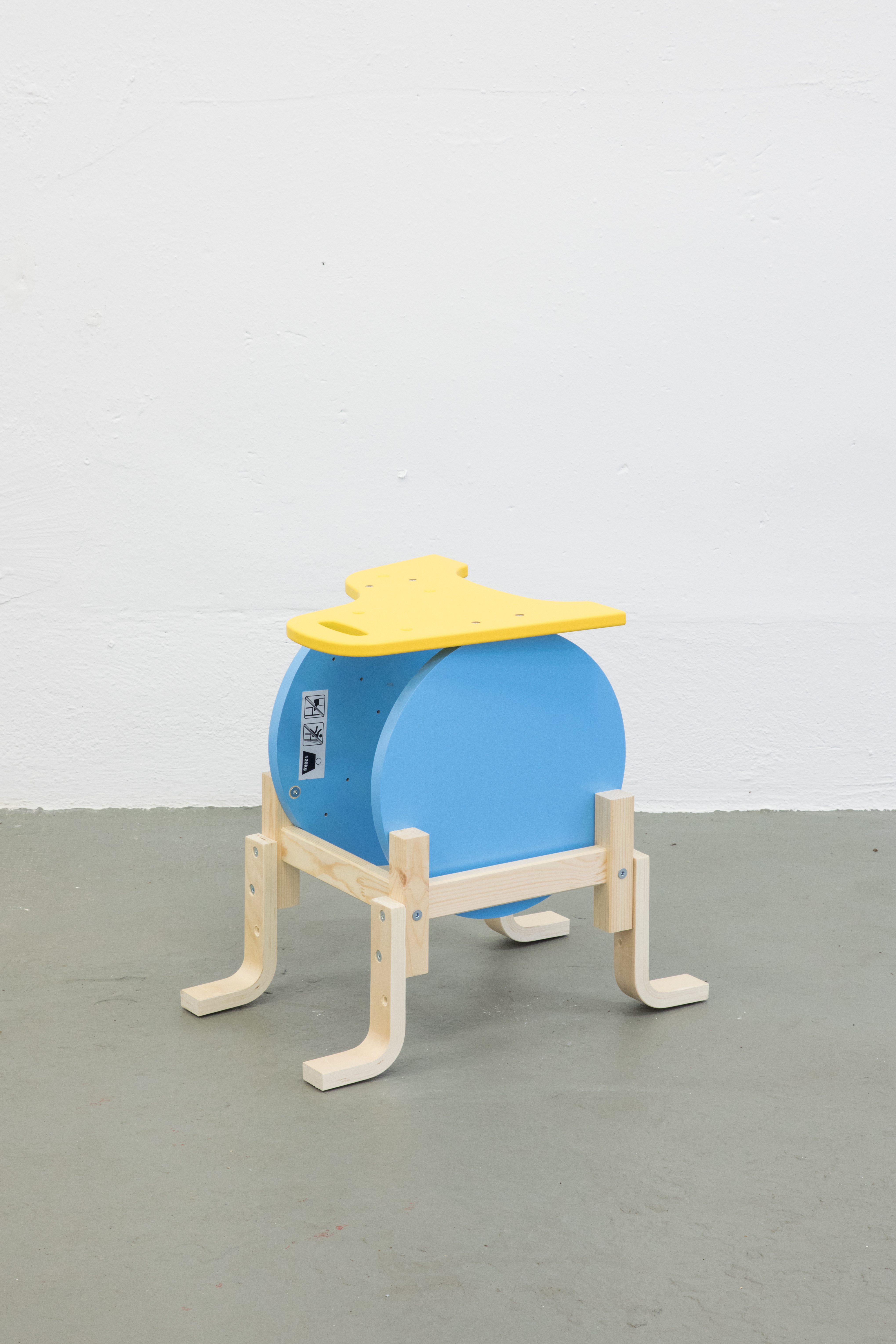 Clemens Lauer, *Aeki XS*, various stools of IKEA, MaMo, Poco